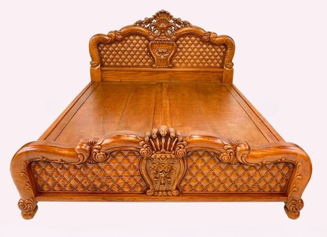 Giường Ngủ Gỗ Đồng Kỵ 03