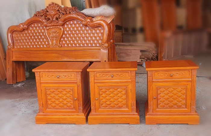 Giường Ngủ Gỗ Đồng Kỵ 09